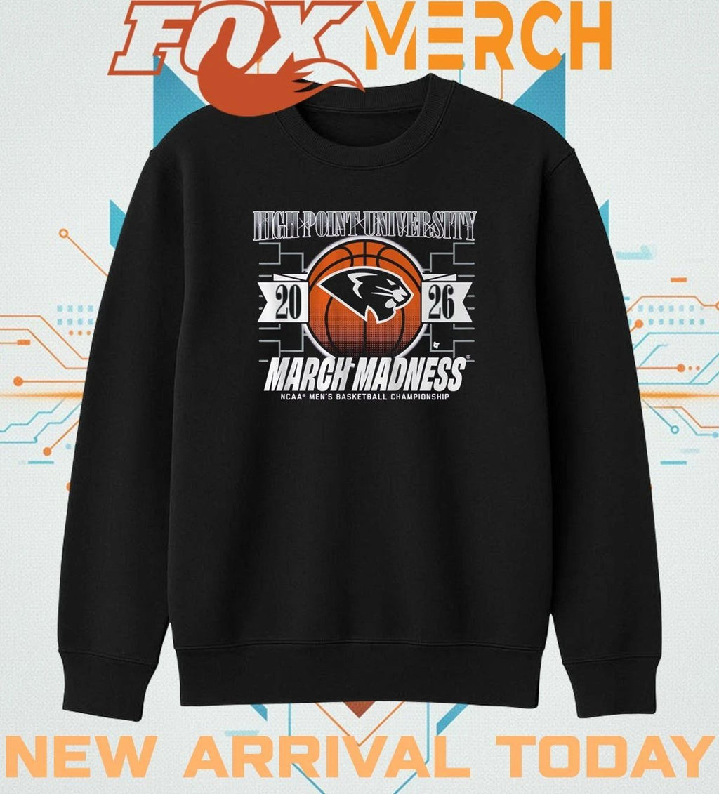 High Point Panthers MBB 2026 March Madness t-shirt