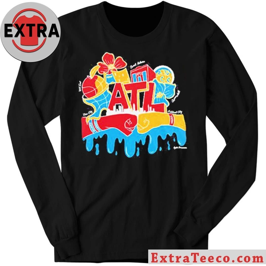 Original Atlanta Hawks Black History 2025-2026 Celebration Day Hoodie T-Shirt