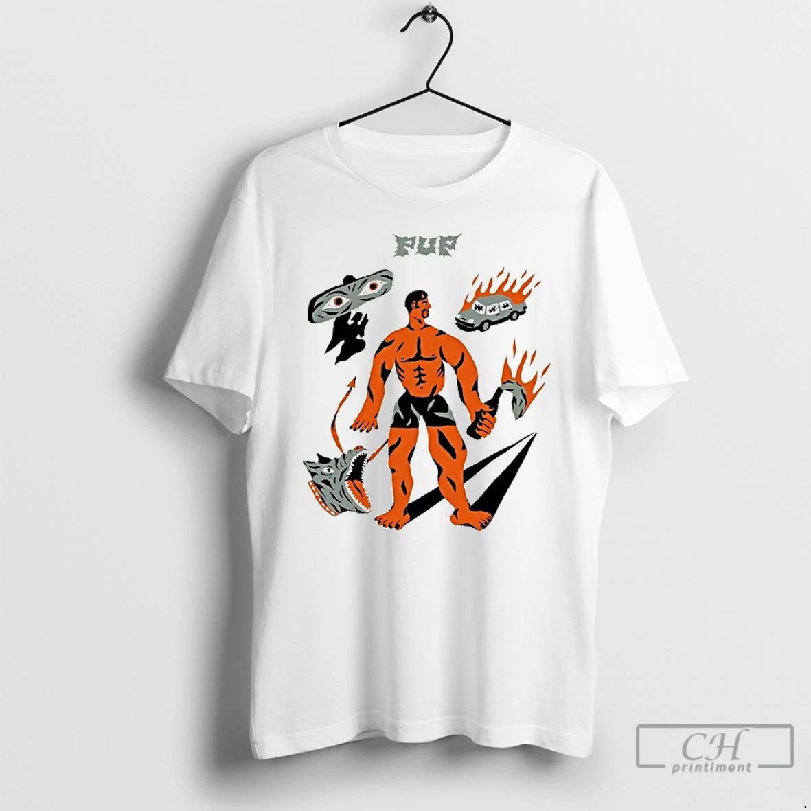 Premium Pup Muscle Man T Shirts