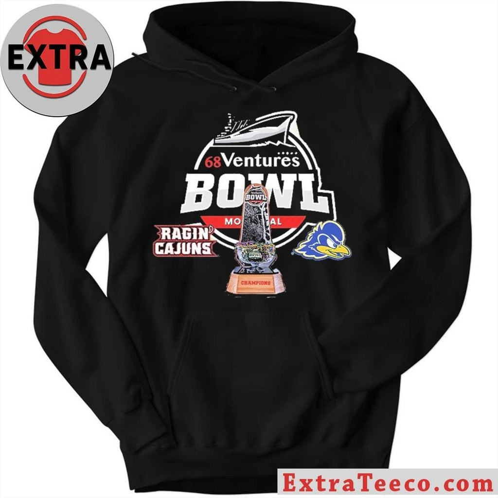 68 Ventures Bowl Louisiana Ragin’ Cajuns Versus Delaware Fightin’ Blue Hens Bowl Season College Football 2025 2026 Logo Shirt