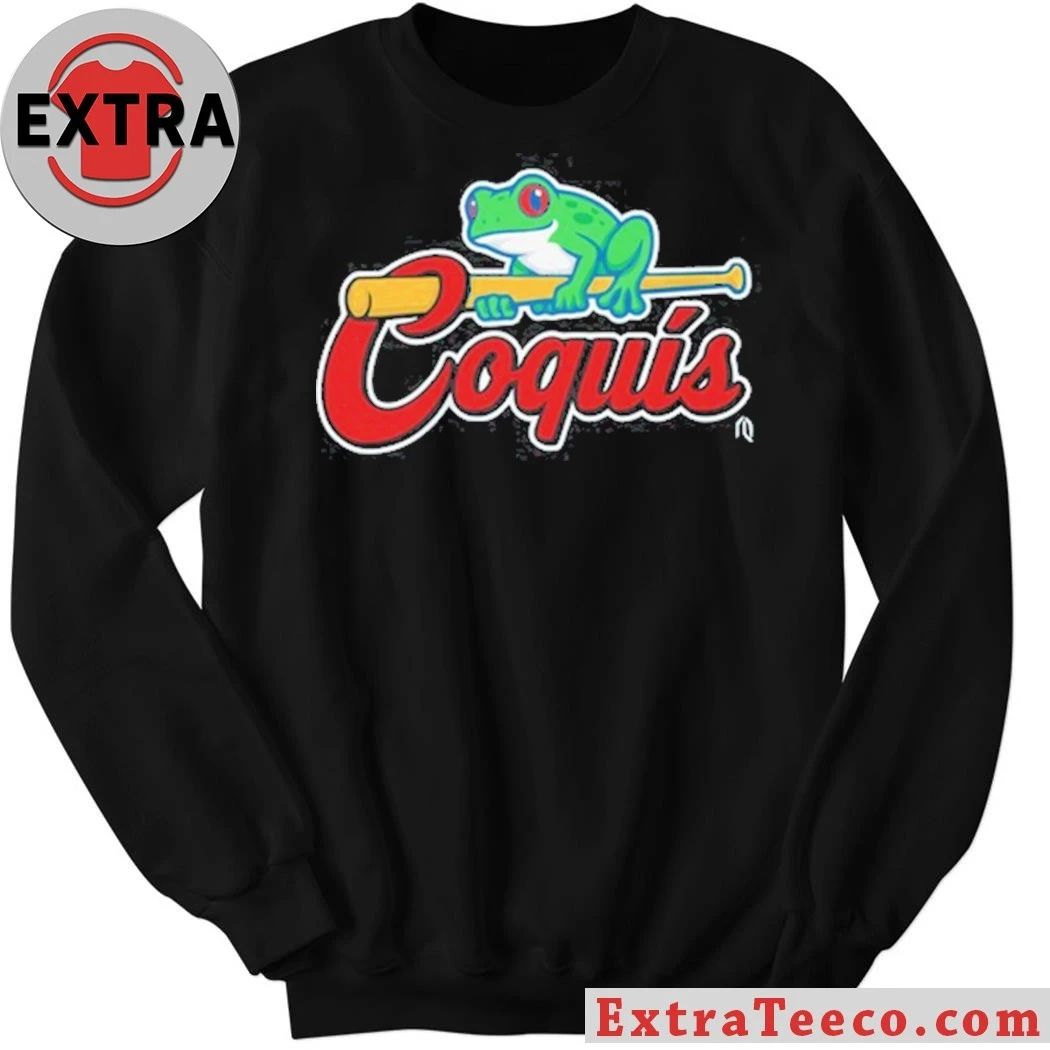 Original Coquís Logo Baseball T-shirt