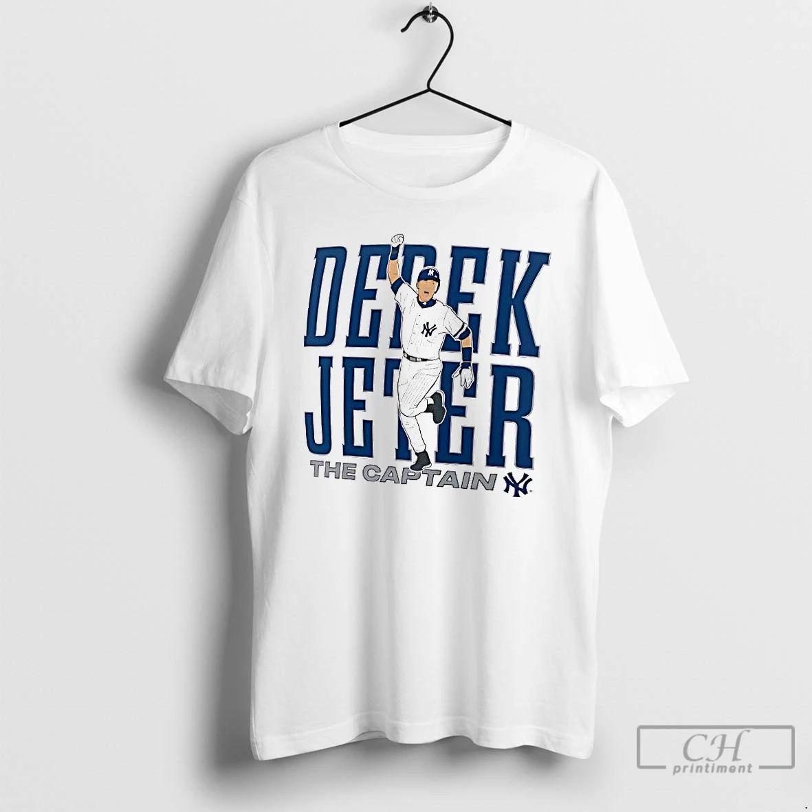 Premium Derek Jeter New York Yankees Cooperstown Player Classic T Shirts