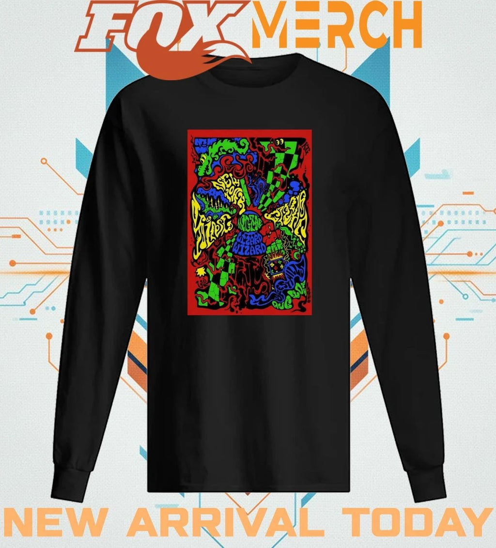 King Gizzard And The Lizard Wizard Forest Hills NY 8 20 2026 poster t-shirt