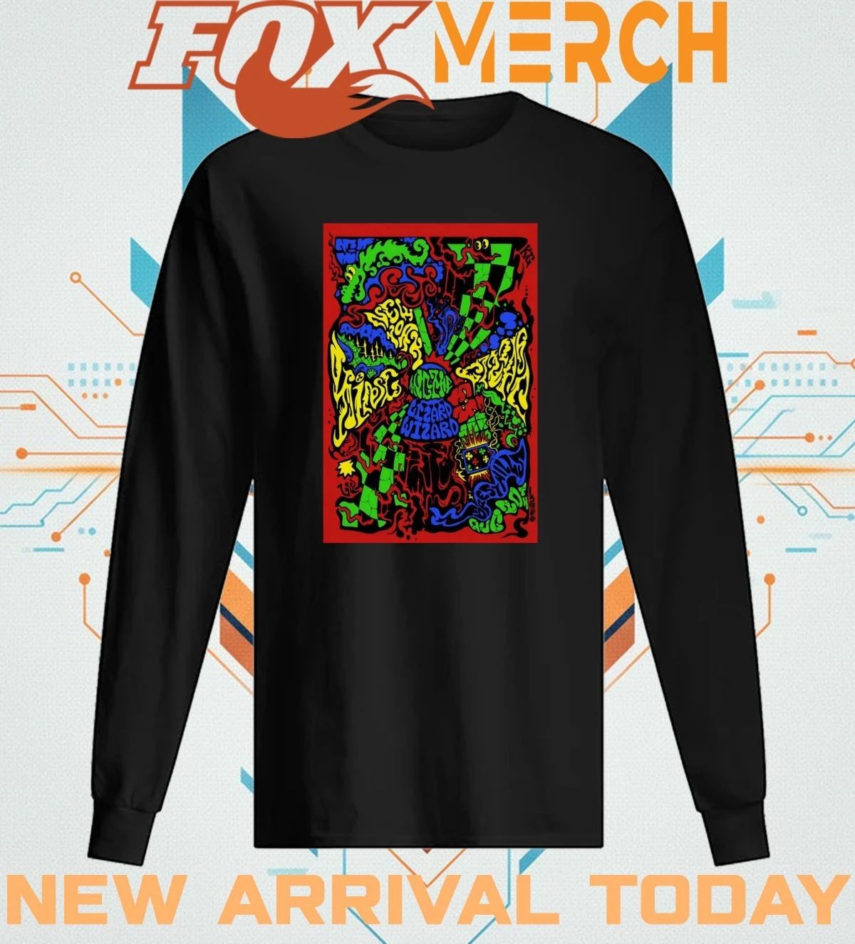 King Gizzard And The Lizard Wizard Forest Hills NY 8 20 2026 poster t-shirt
