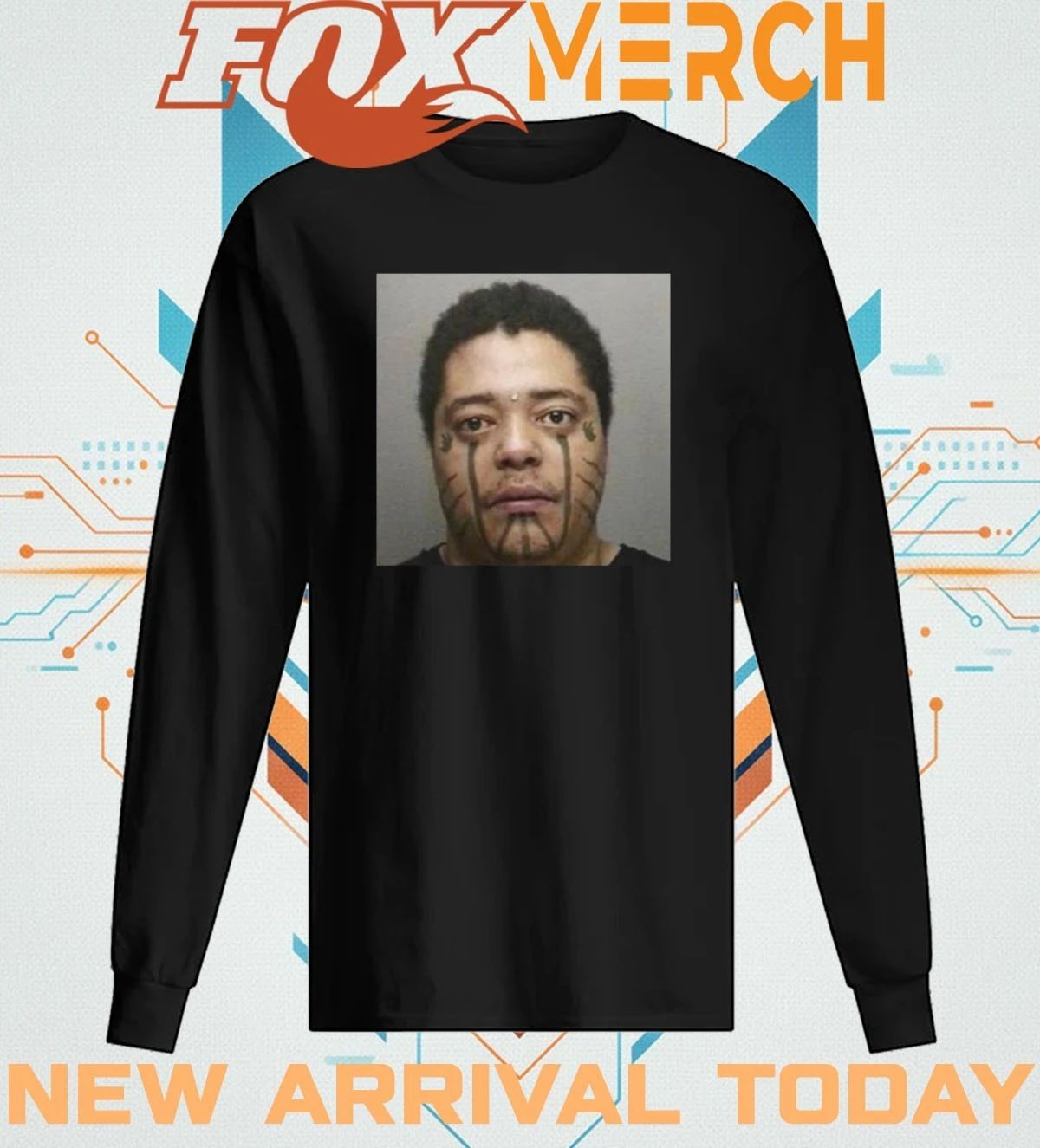 Diorvsyou wearing narcissist mugshot t-shirt