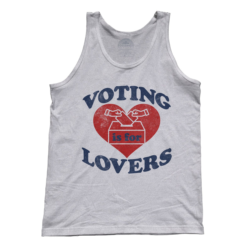 Unisex Voting Is For Lovers Tank Top