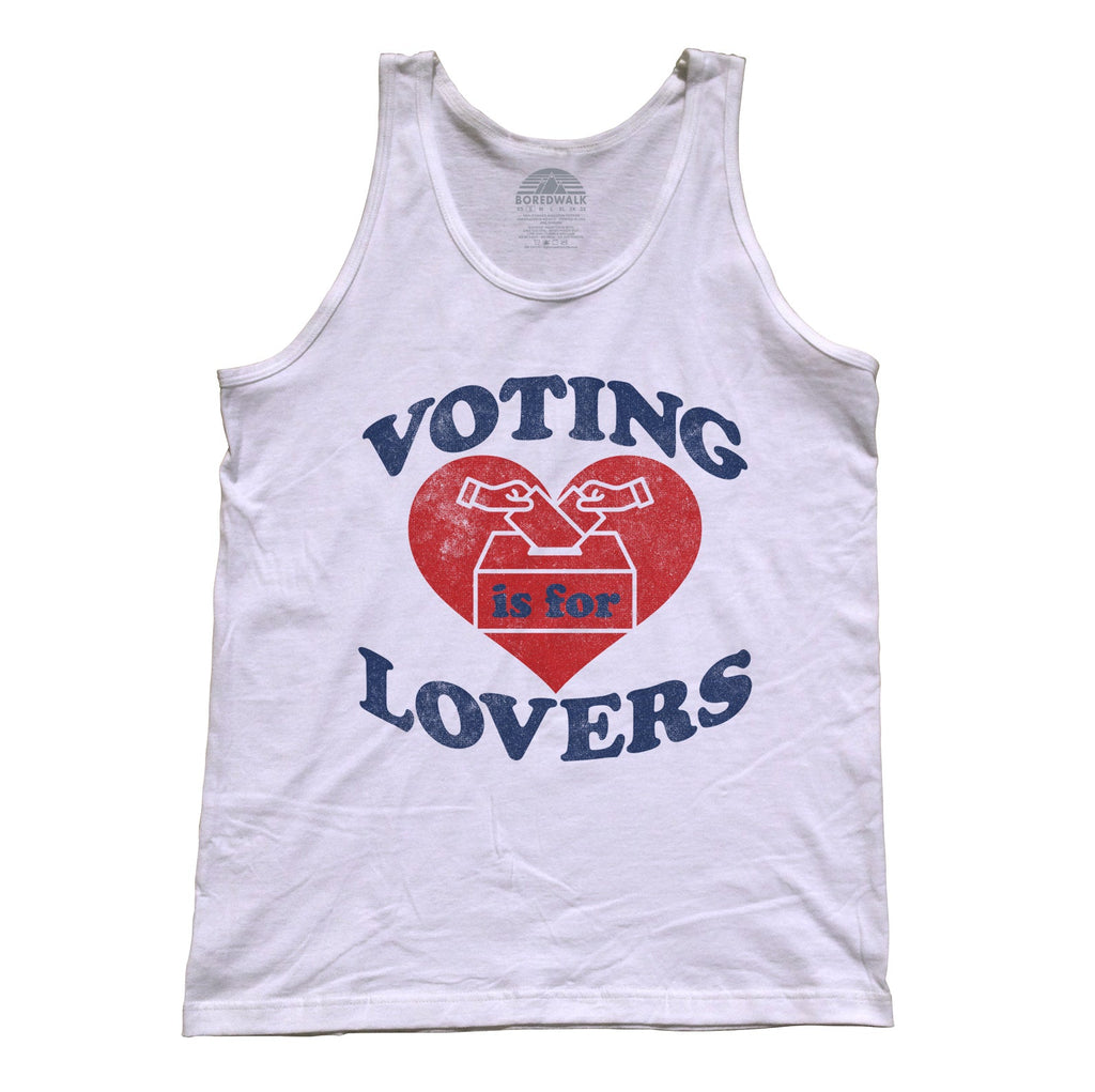 Unisex Voting Is For Lovers Tank Top