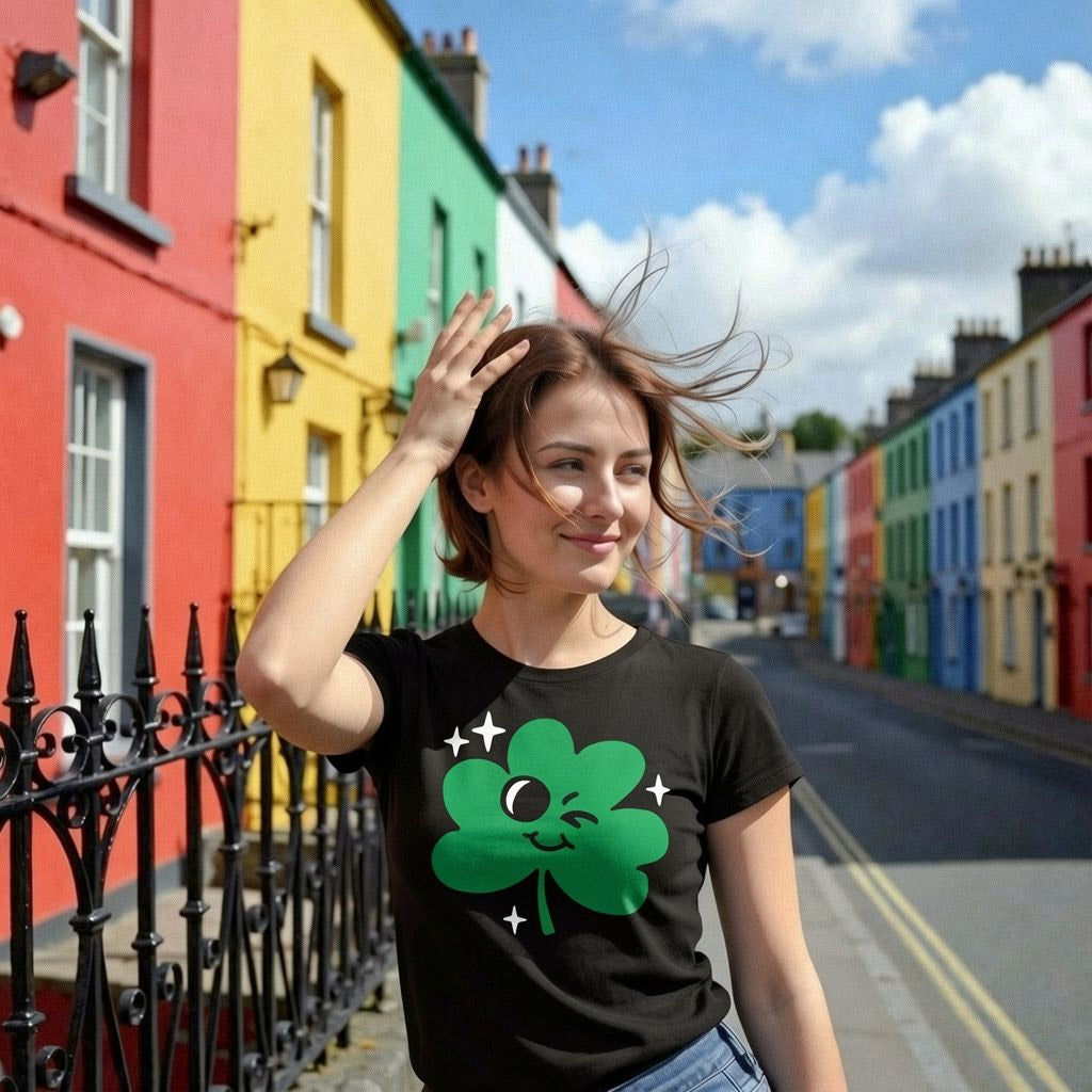 Winking Clover Women's T Shirt