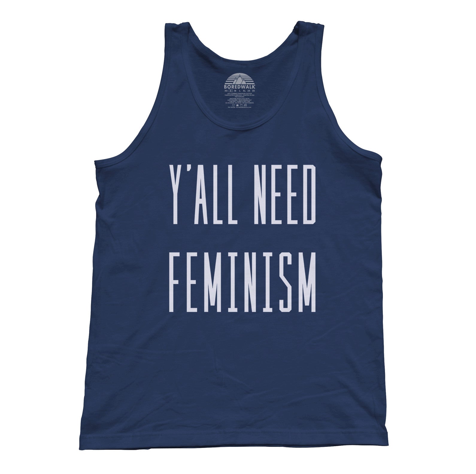 Unisex Y'All Need Feminism Tank Top - Funny Feminist Shirt
