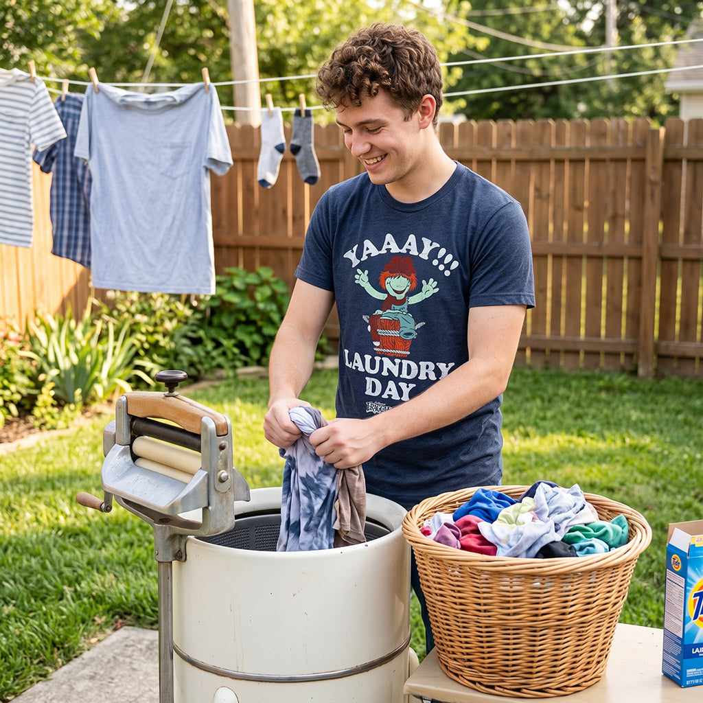 Yaaay Laundry Day Boober Men's T Shirt